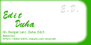 edit duha business card